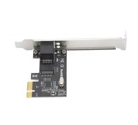 RASTKY Tarjeta de Red Gigabit RTL8111e 1000M PCIe X1 para Computadora de Escritorio, Conexión Confiable, Soporte para Múltiples Sistemas Operativos para, Unix, 1 Puerto de Cobre RJ45
