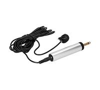 RASTKY Teléfono de Solapa, Micrófono de Condensador Profesional de 6,35 Mm para Violín y Guitarra, Instrumento con Clip para Guitarra, Saxo, Trompeta, Violín, Piano con Clip