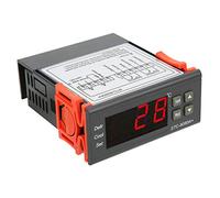 RASTKY Termostato Digital STC 8080A+ - Controlador de Temperatura de Refrigeración y Descongelación con Función de Alarma Gestión de Temperatura Mejorada