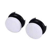 RASTKY Thumbstick Funda de Silicona Grip Stick 2 Piezas Gamepad Key Cap Protector para Jugadores, Reduce el Dolor de Muñeca para Usuarios de Joystick, ABS + Material de Silicona (White)