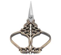 RASTKY Tijeras de Bordado Clásicas Vintage para Colección de Manualidades de Costura, Diseño de Ergonómico para Amantes de las Antigüedades, Tijera de Acero Inoxidable de 4,7 Pulgadas para Costura,