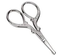 RASTKY Tijeras de Bordado Retro, Hoja Duradera a Prueba de Herrumbre para Manualidades de Costura, Bolsa de Ceremonia del té de Acero Inoxidable, Herramienta Hecha a Mano de Punto de Cruz para