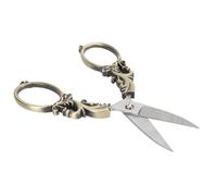 RASTKY Tijeras de Costura Retro Multifuncionales, Diseño Ergonómico para Crear la Mayoría de los escenarios. (Bronce)