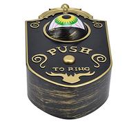 RASTKY Timbre de Halloween con un Globo Ocular para Asustar a los vecinos. Batería No incluida.