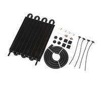 RASTKY TransmissionsUniversail Coolerauto Car Piezas Modificadas - Reemplazo del Enfriador de Aceite (8 filas - negro)