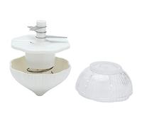 RASTKY Trituradora de Ajo Picadora de Prensa Manual Duradera para RV, Mini Picadora de Ajo Portátil para Cocinas Pequeñas, ABS + Acero Inoxidable