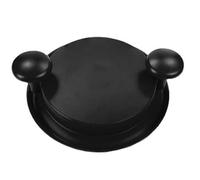 RASTKY Trituradora de Carne Manual, Herramienta de Trituración Rápida y Fácil de Limpiar para Pollo, Carne de Res, Base Estable, Accesorio de Cocina, Material ABS Seguro para Fiestas de Cocina (BLACK)