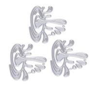 RASTKY Troqueles de Gotas de Agua para álbumes de Recortes, Alta Durabilidad para Fabricación de Tarjetas y Decoración de álbumes de Fotos, para Raspadores y Creadores de Tarjetas, Acero Al Carbono