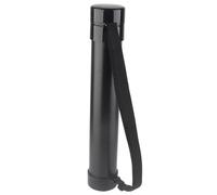 RASTKY Tubo de Almacenamiento de Pintura de Colección, Tubo de Dibujo Telescópico Ajustable para Impresiones Fotográficas Grandes, Mapas, Diseño de Cubierta Redonda, 8,8 Cm de Diámetro, Negro