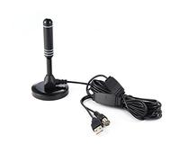 RASTKY TV Digital de Luz Fina 4K 1080P HDTV para Interiores con Base Magnética para el Hogar y los Viajeros Rendimiento Potente y Recepción Estable