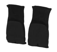 RASTKY Vendas Elásticas Rápidas 1 par de Envolturas Interiores Transpirable Cómodo Elástico Acolchado Kickboxing Interiores Puño de Entrenamiento MMA Muay Thai (Black)