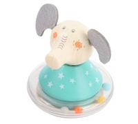 RASTKY Wobbler Musical de Animales para Niños, Sonajero de Madera de Dibujos Animados Lindo para Bebés, Juguete Educativo con Diseño Que No Se Puede Superar, Materiales Seguros, Educación Temprana