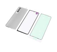 RASTKY Z Fold 3 5G F926 Cubierta Trasera de Vidrio, Puerta de la Carcasa, Lente Exterior Frontal, Kit de Reemplazo de Pantalla de Vidrio para Teléfono Agrietado, Restauración de Lentes de Cámara