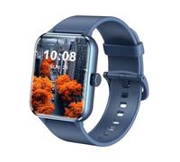 Rastreador de actividad física con llamadas inalámbricas para hombres y mujeres, reloj inteligente deportivo con monitorización de actividad, pantalla táctil de 1,86 pulgadas, con podómetro, B