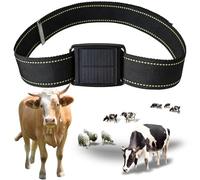 Rastreador De Animales Solares, Rastreador GPS De Vacas, Dispositivo Localizado para Ganado, Ovejas Y Caballos, Rastreador Anti-perdición, Pista Histórica, Posicionamiento En Tiempo Real/Impermeable