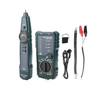 Rastreador de cables, Akozon FY868 Probador de cable de red teléfono de mano RJ45 RJ11 Kit de rastreador de cables LAN Sonda de potencia Buscador de circuito corto Probador