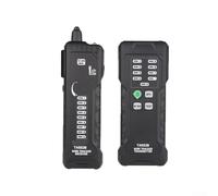 Rastreador de cables digital ABS profesional para continuidad de cable de red, detección de línea en vivo y pruebas de polaridad, con alertas audibles e indicadores LED