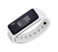Rastreador de fitness - Reloj de fitness de pantalla táctil - Tracker de ejercicio portátil | PP PVC Paso Control de la frecuencia cardíaca Monitor de sueño | Vista del podómetro a pie para correr, id