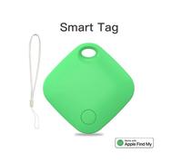 Rastreador de objetos con etiqueta inteligente Bluetooth, compatible con Apple Find My (compatible con iOS), localizador de llaves y artículos, etiqueta inteligente para llaves, bolsos, gatos, perros