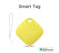 Rastreador de objetos con etiqueta inteligente Bluetooth compatible con Apple Find My (compatible con iOS), buscador de llaves, localizador de artículos, etiqueta inteligente para llaves, bolsos, gato