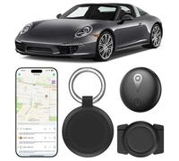 Rastreador GPS de coche para iOS y Android, para vehículos de moto, sin suscripción, Smart Tag Magnet Finder, sin cuotas mensuales, rastreador de vehículos con localización en tiempo real