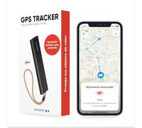 Rastreador GPS Invoxia Classic - Suscripción de 1 año incluida - para Autos, Motocicletas, Bicicletas y niños - Alertas de Movimiento e inclinación - hasta 6 Meses de duración de la batería