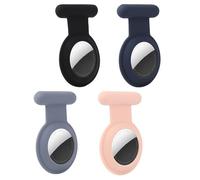 Rastreador GPS Oculto Airtag para Niños, Ancianos, Mascotas y Ropa - Más Seguro que el Reloj, Llavero y Collar (Negro, Azul, Gris, Rose)