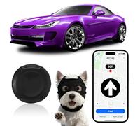 Rastreador GPS para coche o moto, compatible con iOS y Android, localizador de imán oculto de etiquetas inteligentes sin suscripción mensual, mini rastreador de aire con localización en tiempo real
