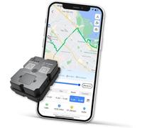 Rastreador GPS para vehículos, Distancia ilimitada, 100% Impermeable (IP67), magnético, geocerca, rastreador antirrobo, Seguimiento en Tiempo Real Mediante aplicación