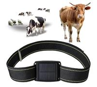 Rastreador GPS Solar para Animales de Ganado, Ovejas y Caballos - Posicionamiento en Tiempo Real, Seguimiento Histórico, Localizador Impermeable para la Gestión del Ganado