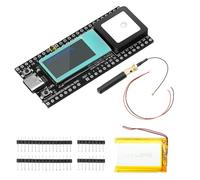 Rastreador inalámbrico con pantalla LCD ESP32, batería de 3000 mAh, rastreador inalámbrico de 868 MHz, compatible con WiFi Bluetooth/LoRa/Gnss/seguimiento y posicionamiento GPS tipo C conector con