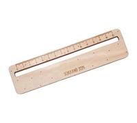 Rastreadores de lectura para, tiras de lectura - Reglas de seguimiento de lectura de madera,Guía de texto para, estudiantes, profesores, regla de medición, herramientas de lectura, suministros de