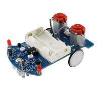 Rastreo de línea programable para coche, sensores de alta precisión, ruta personalizable, fácil de montar para entusiastas, robot automático de seguimiento de línea