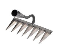 Rastrillo de desmalezado con azada - Rastrillo Manual para Quitar Clavos de Metal, Rastrillo de desmalezado con azada, Herramientas agrícolas | Herramientas agrícolas del rastrillo de uñas del Diente