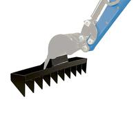 Rastrillo de excavadora (Específico para: Miniexcavadora EXC815)