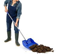 Rastrillo de gallinero ergonómico desmontable robusto recogedor de heces | Para Eliminar Residuos Animales para Jardín Patio Patio Empresa Agrícola Patio Césped