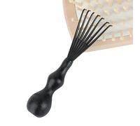 Rastrillo de limpieza de cepillos para el cabello - Limpiador de cepillos en forma de garra | Herramienta de mantenimiento de peine con cerdas de y cojín, depilación rápida y removedor de pelus
