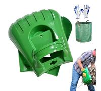 Rastrillo De Mano Recogedor Hojas Herramienta Jardín Recogedor De Césped Y | Garras De Mano Para Recoger Hojas Para Patio Trasero Césped Paisaje Terraza Macizo Flores