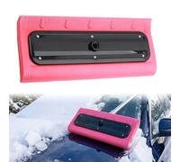 Rastrillo de nieve, rastrillo de nieve con cabezal de espuma para techos y vehículos Herramienta de eliminación de hielo de EVA que no raya, cepillo compatible con postes para una limpieza suave d