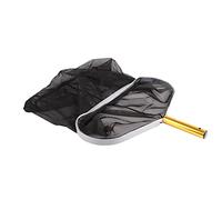 Rastrillo de red de hojas, limpiador de espumadera de malla fina duradero para piscina, estanque, fuente, tanque de peces grande, bañera de hidromasaje