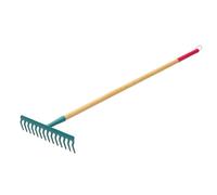Rastrillo KADAX para mujer, con mango de madera, 12 púas