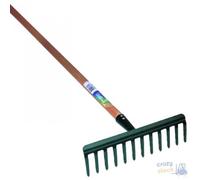 Rastrillo Papillon Pintado Mango De Madera 130 Cm 12 Dientes