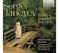 Rasumowsky Quartett – Taneyev: Cuartetos de cuerda nº 1 y 4, Vol. 1 – Edel