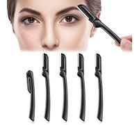 Rasuradoras de Cejas, Maquinilla de Afeitar Facial, 5 Piezas Maquinillas de Afeitar Cejas, Cuchilla de Ceja Afeitadora Depilación, Herramienta Exfoliante Dermaplaning, Eyebrow Razor