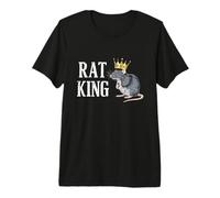 Rat King El Divertido monarca de los roedores Camiseta Premium