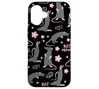 Rat Mom Cute Rat Owner Keeper Pet Lover Carcasa para iPhone 16