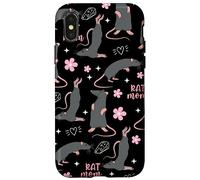 Rat Mom Cute Rat Owner Keeper Pet Lover Carcasa para iPhone X/XS