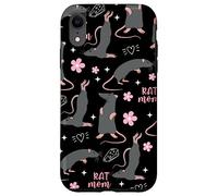 Rat Mom Cute Rat Owner Keeper Pet Lover Carcasa para iPhone XR