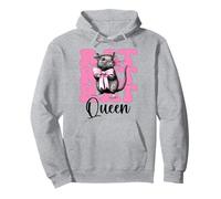 Rat Queen Rat Girl Rat Mom Mouse Día de la Madre Coqueta Arco Sudadera con Capucha