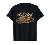 Rat Rod Hot Rod Personalizado, Vintage, Garaje, Coche clásico, Ambiente artístico Camiseta